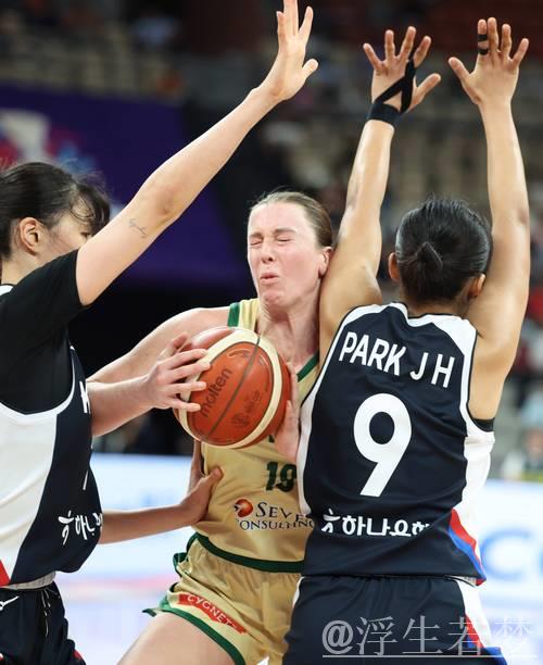 亚洲杯女子三人篮球半决赛：中国对阵澳大利亚