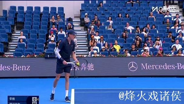 辛纳以2-1力克德米纳尔 连续3年中网男单决赛入围